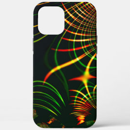 Case-Mate iPhone Case Feuilles verts virtuels, "épine rouge"