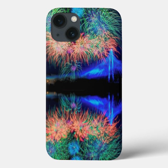 Coques Case-Mate iPhone Feux d'artifice (Verso)