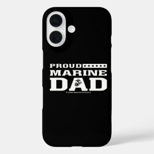 Coques iPhone 16 Fier Marine Papa - Blanc