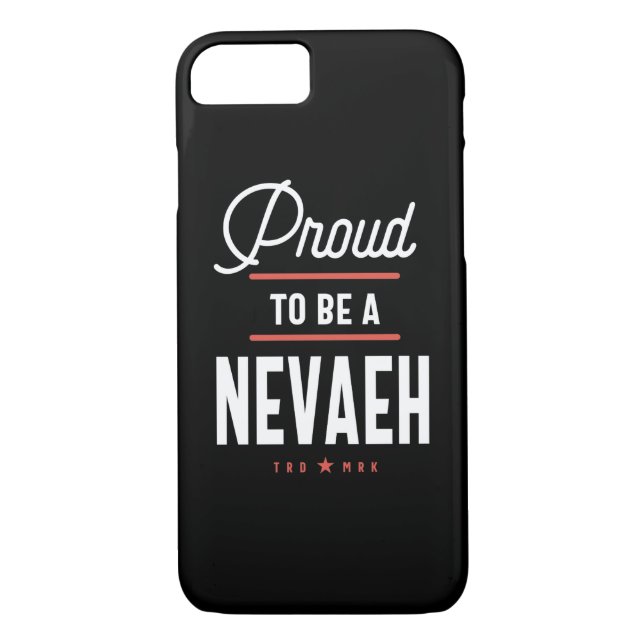 Coques Case-Mate iPhone Fière d'être Nevaeh (Dos)