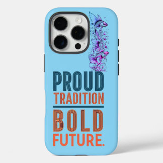 Coques iPhone 16 Pro Fière Tradition, audacieux Futur Poisson Conceptio