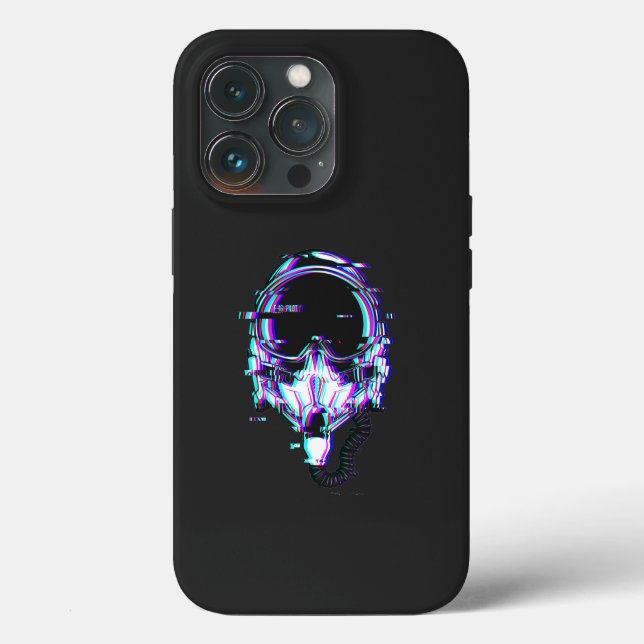 Coques Case-Mate iPhone Fighter Pilot Helmet effet de paillettes vitesse m (Verso)