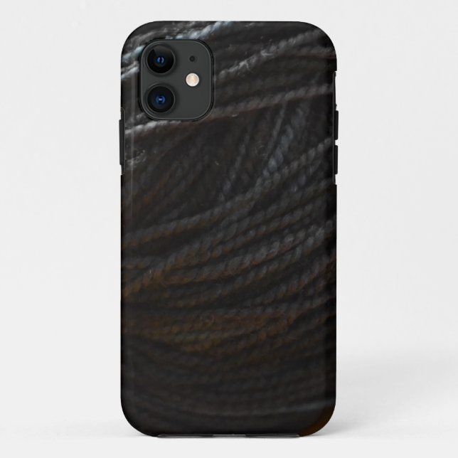 Coques Case-Mate iPhone Fil noir (Dos)
