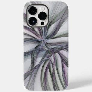 Coque Pour Pour iPhone 14 Pro Max Filigree Motions Moderne Abstrait Fractale Balança