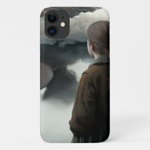 Case-Mate iPhone Case Fille avec des nuages