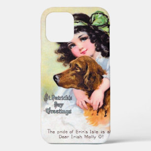 Case-Mate iPhone Case Fille avec un chien de couture irlandais, Saint Pa