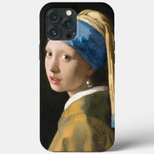 Case-Mate iPhone Case Fille avec une perle à oreille par Johannes Vermee