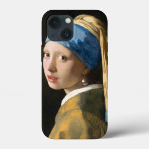 Case-Mate iPhone Case Fille avec une perle à oreille par Johannes Vermee