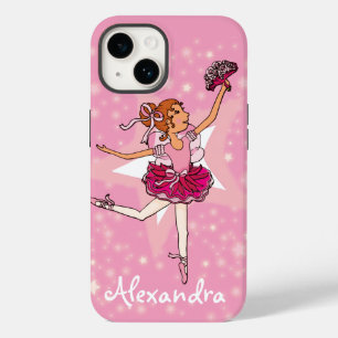 Coques Pour iPhone Fille ballerine nom de danseuse rose