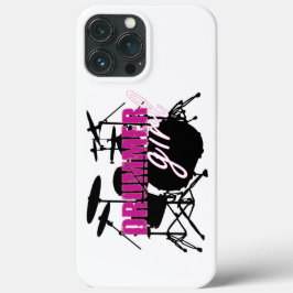 Case-Mate iPhone Case Fille batteur avec un texte amusant violet et noir
