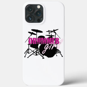 Case-Mate iPhone Case Fille batteur avec un texte amusant violet et noir