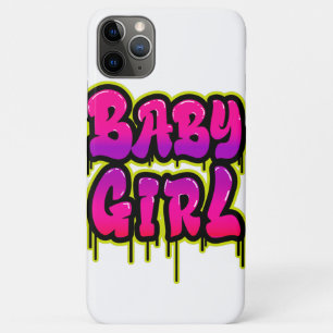 Case-Mate iPhone Case Fille Bébé Art de Mot qui Dégoutte Peinture en Bom