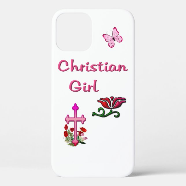 Coques Case-Mate iPhone Fille chrétienne  (Verso)