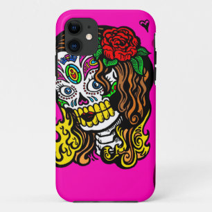 Case-Mate iPhone Case fille crâne de sucre
