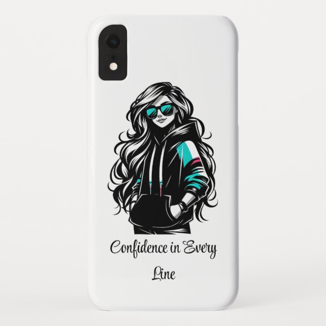 Coques Case-Mate iPhone Fille de la rue confiante  (Dos)