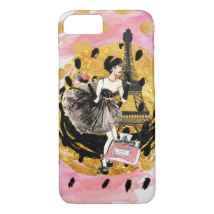 Coque iPhone 8/7 Fille de mode à Paris Phonecase
