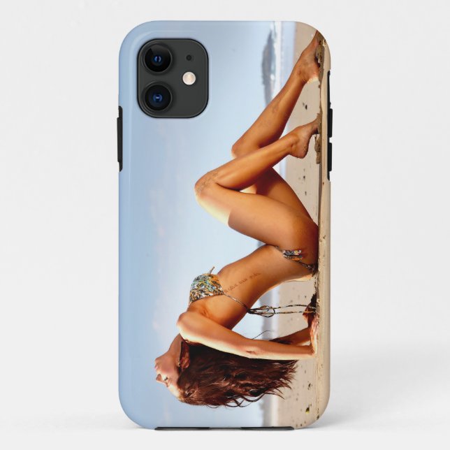 Coques Case-Mate iPhone Fille de plage (Dos)
