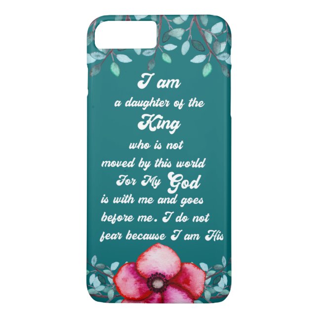 Coques Case-Mate iPhone Fille du Roi Christian Inspirational (Dos)