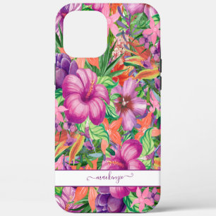 Case-Mate iPhone Case Fille Joli Motif de fleurs tropicales
