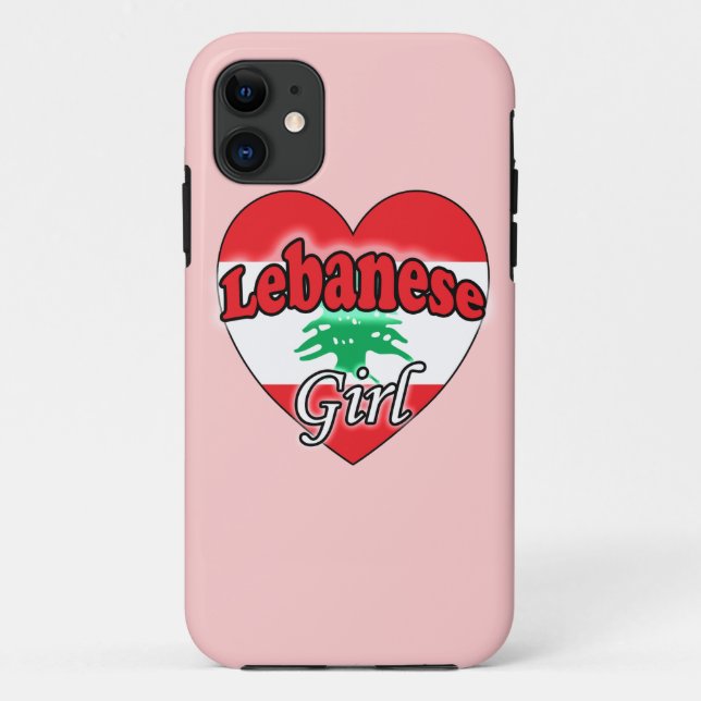 Coques Case-Mate iPhone Fille libanaise (Dos)