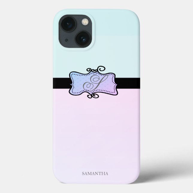 Coques Case-Mate iPhone Fille moderne élégante bande (Verso)