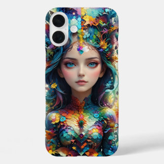 Coques iPhone 16 Plus Fille Motifs géométriques