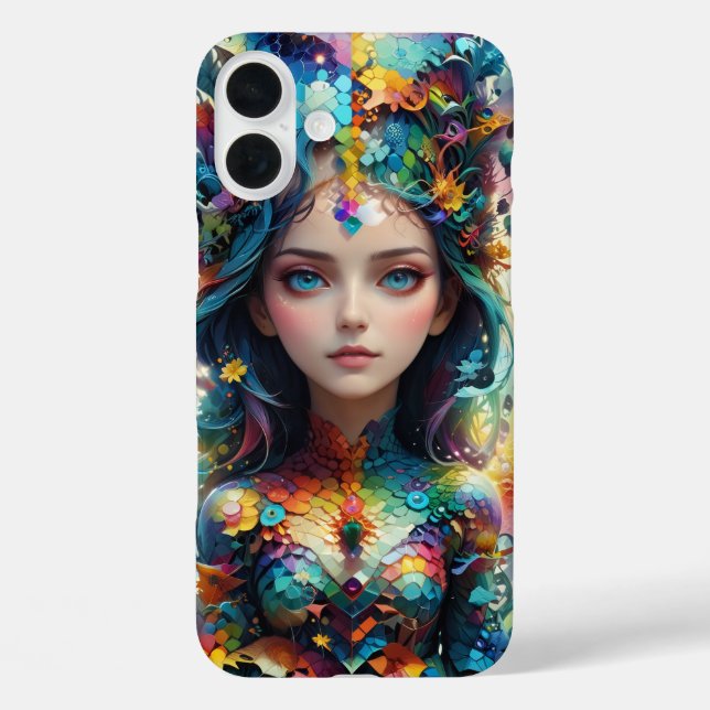 Coques Case-Mate iPhone Fille Motifs géométriques (Verso)