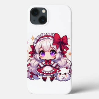 Case-Mate iPhone Case Fille portant un joli ruban rouge