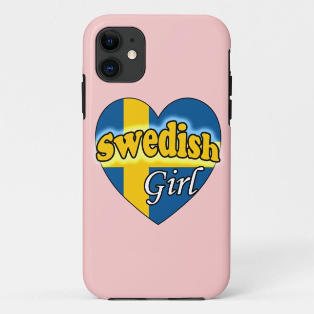 Coques Case-Mate iPhone Fille suédoise (Dos)