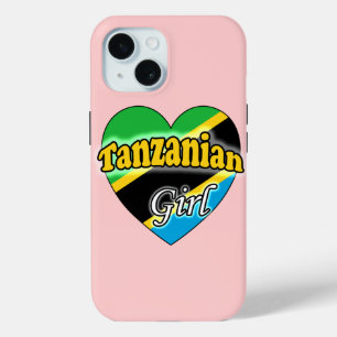 Coque Pour iPhone 15 fille tanzanienne