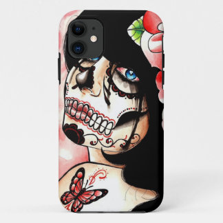 Case-Mate iPhone Case Fille vivante de crâne de sucre