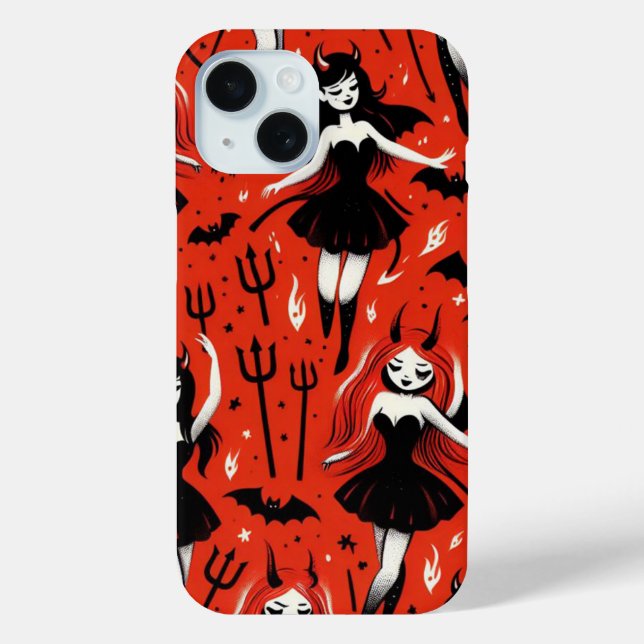 Coques Case-Mate iPhone Filles du diable (Verso)