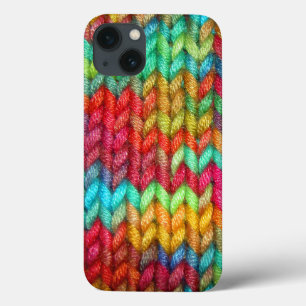 iPhone 13 Case Fils de Knitters colorés