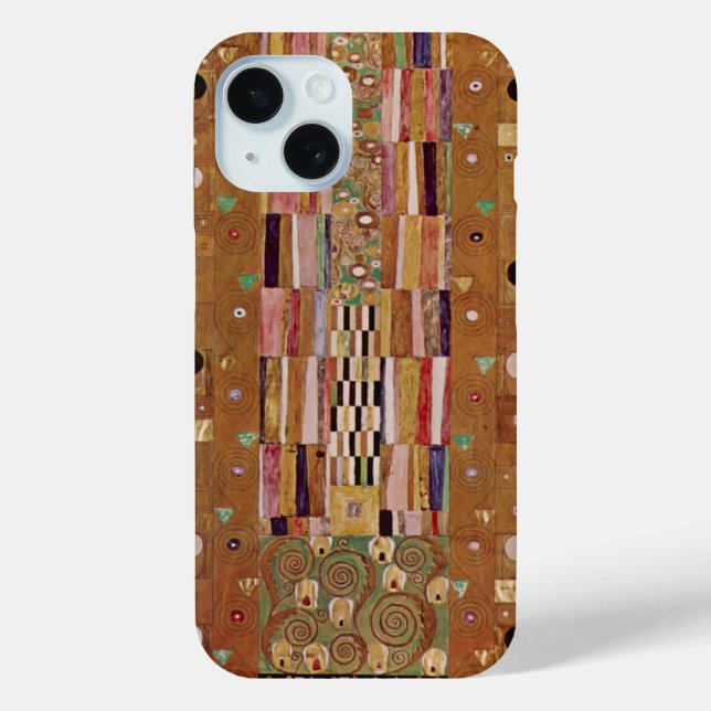 Coques Case-Mate iPhone Fin du mur, Stoclet Frieze par Gustav Klimt (Verso)
