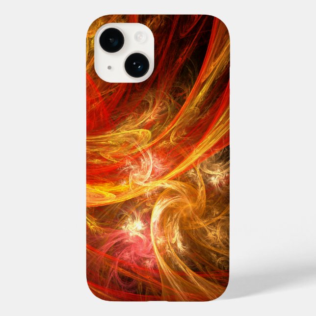 Coques Case-Mate iPhone Firestorm Art Abstrait (Verso)