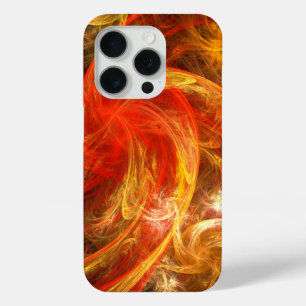 Coque iPhone 15 Pro Firestorm Nova Art Abstrait