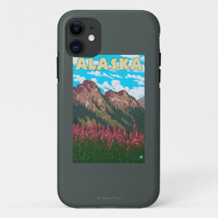 Coque Case-Mate Pour iPhone Fireweed avec l'affiche de Vintage voyage de