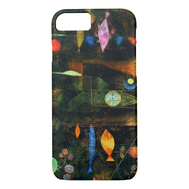 Coques Case-Mate iPhone Fish Magic, Paul Klee (Dos)