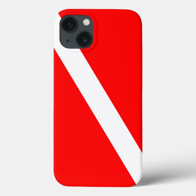 Coques Case-Mate iPhone Flag de Scuba (Verso)