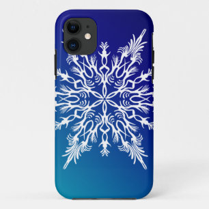 Case-Mate iPhone Case FLAKE DE NEIGE en bleu