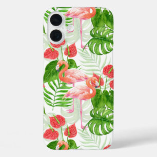 Coques iPhone 16 Plus Flamant rose