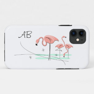 Case-Mate iPhone Case Flamant rose Ocean Trio 3 'Monogram' iPhone 11 rob