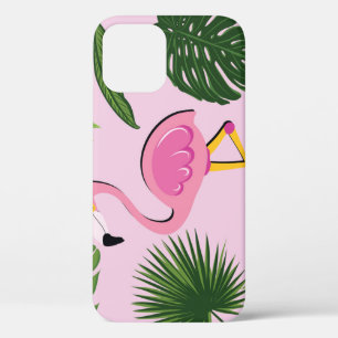 Case-Mate iPhone Case Flamant rose Palm Feuille Tropical Design