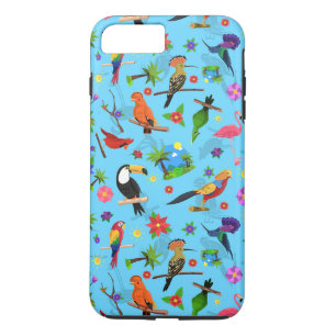 Case-Mate iPhone Case Flamant rose Toucan Et Arara Motif Oiseaux Sans Me