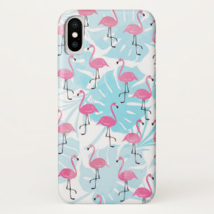 Case-Mate iPhone Case Flamants gracieux et feuilles de monstère