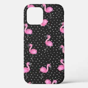 Case-Mate iPhone Case flamants roses à pois