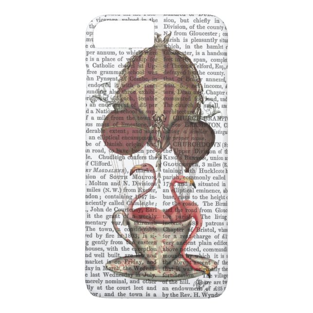 Coques Case-Mate iPhone Flamants roses en Teacup (Dos)