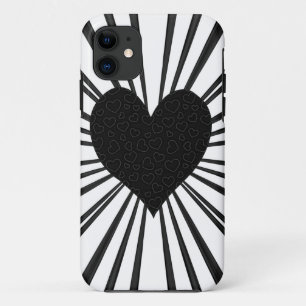 Etui iPhone Case-Mate Flamme D'Amour (Noir)
