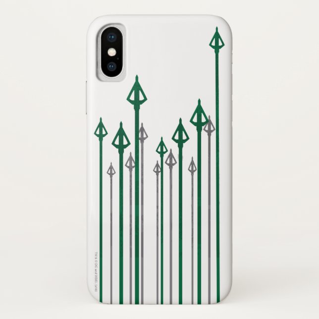 Coques Case-Mate iPhone Flèche | Graphique Flèches verticales (Dos)