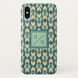 Etui iPhone Case-Mate Flèche turquoise géométrique extérieure d'éta